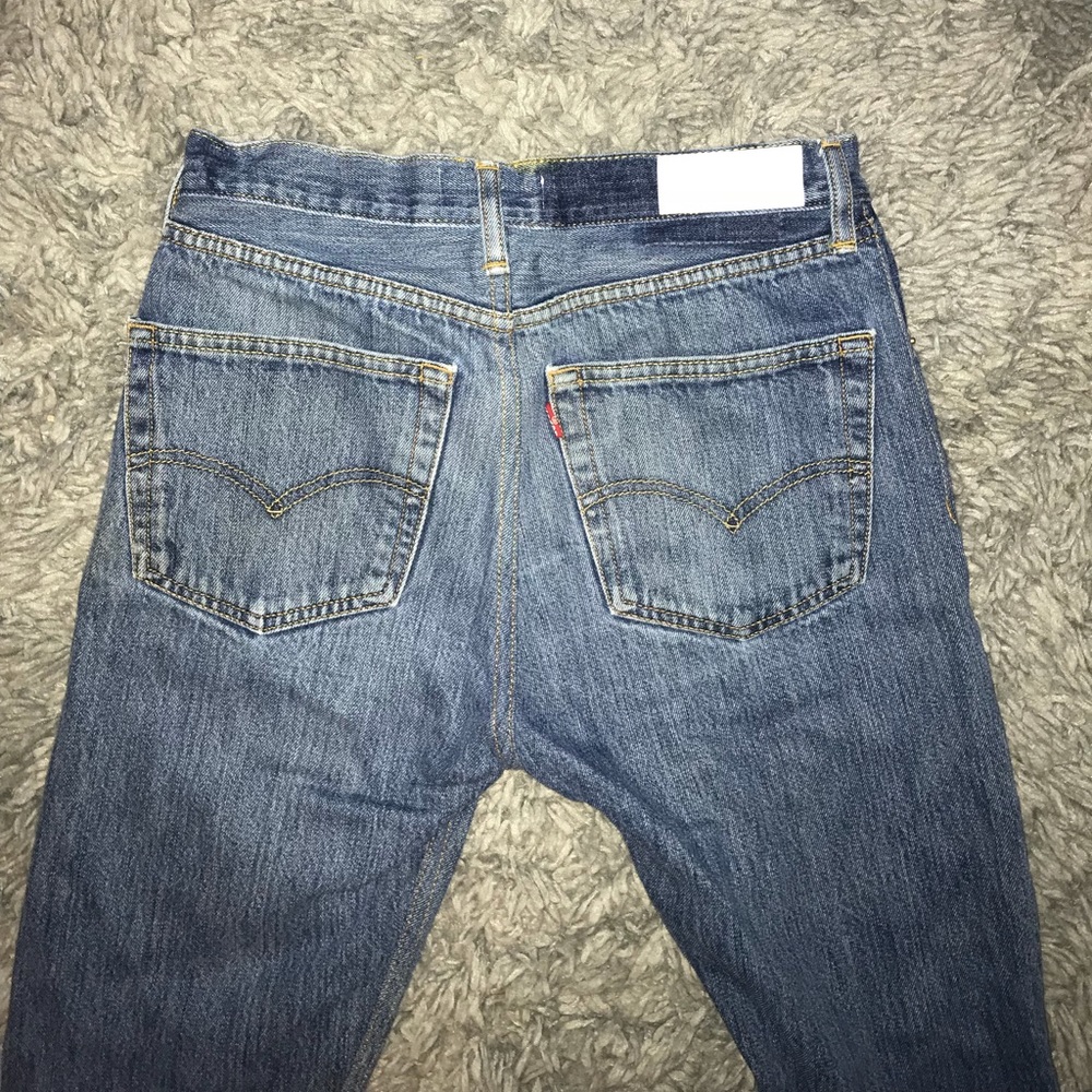 Re/Done x Levi’s straight skinny jeans